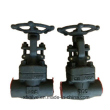 ANSI Forged Steel A105 Thread End NPT Gate Valve